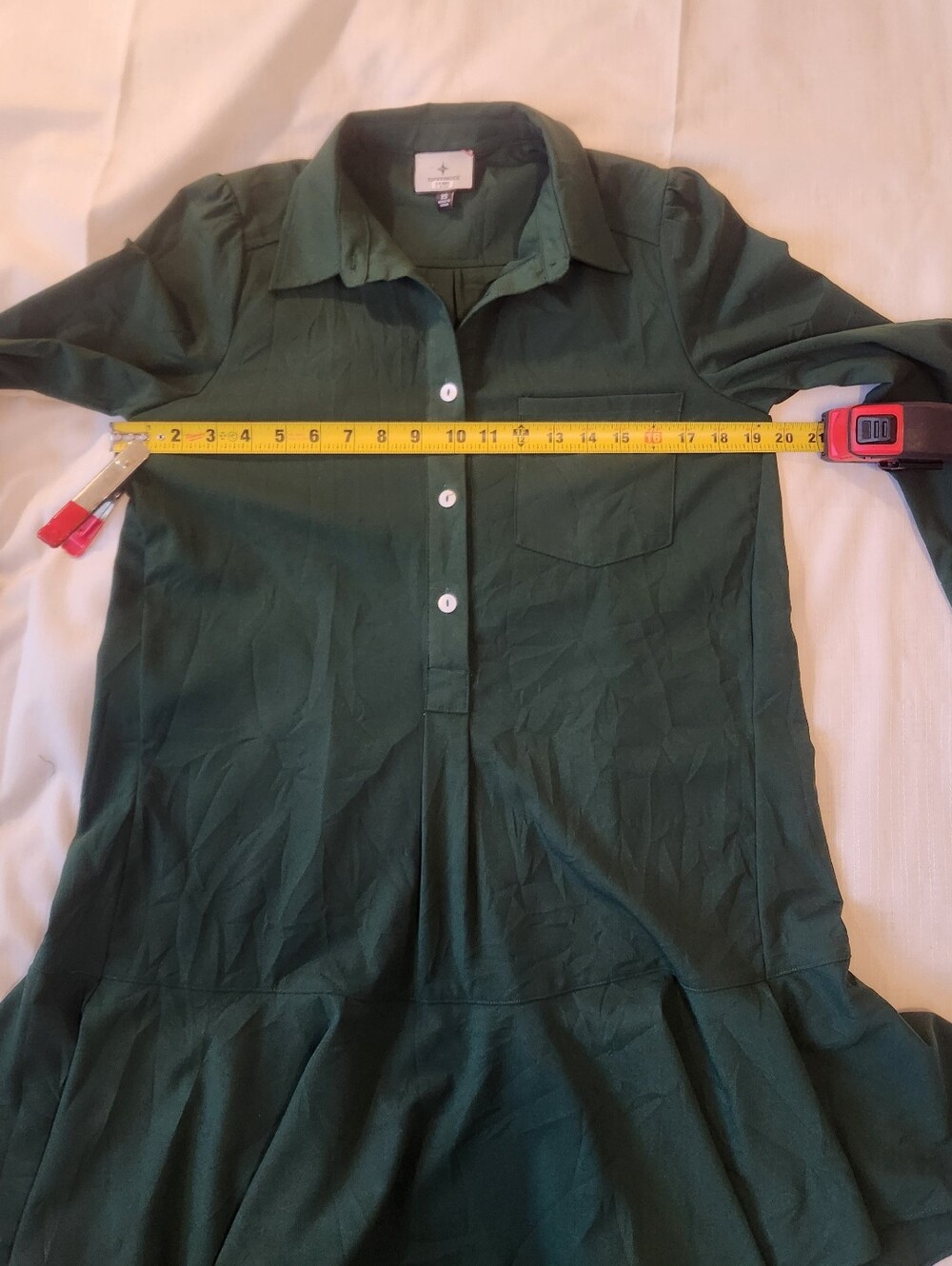 Beautiful Green Tuckernuck Women's Dress Size XS - Picture 6 of 8